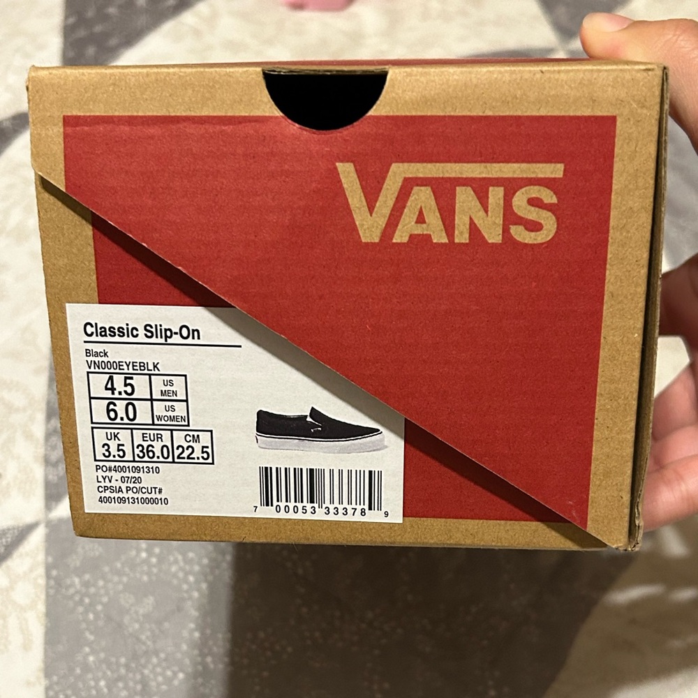 All White Slip-on Vans🤍 - Picture 10 of 12
